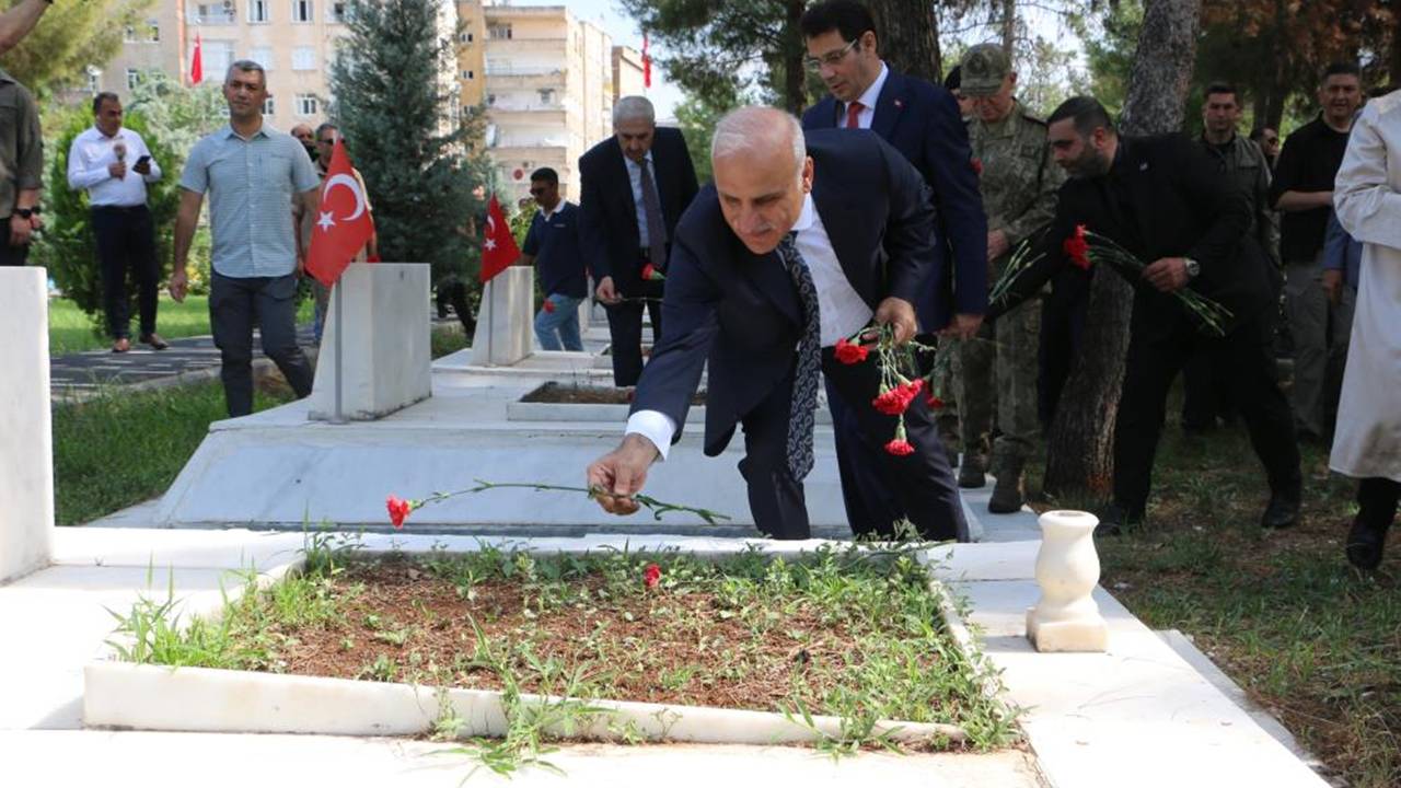 Vali Zorluğlu’ndan mezarlık ziyareti