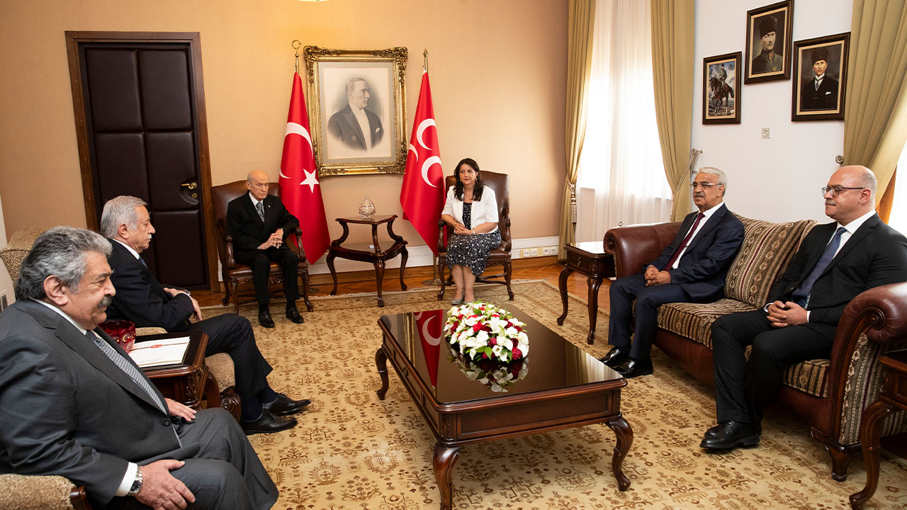 İmralı heyeti Bahçeli’yi ziyaret etti: İşte açıklama