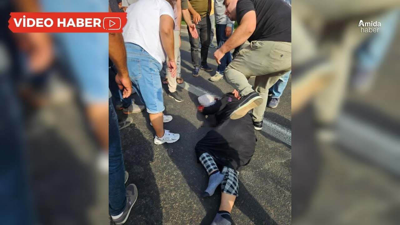 Diyarbakır-Şanlıurfa ‘ölüm yolu'nda kaza: Kadın ağır yaralı