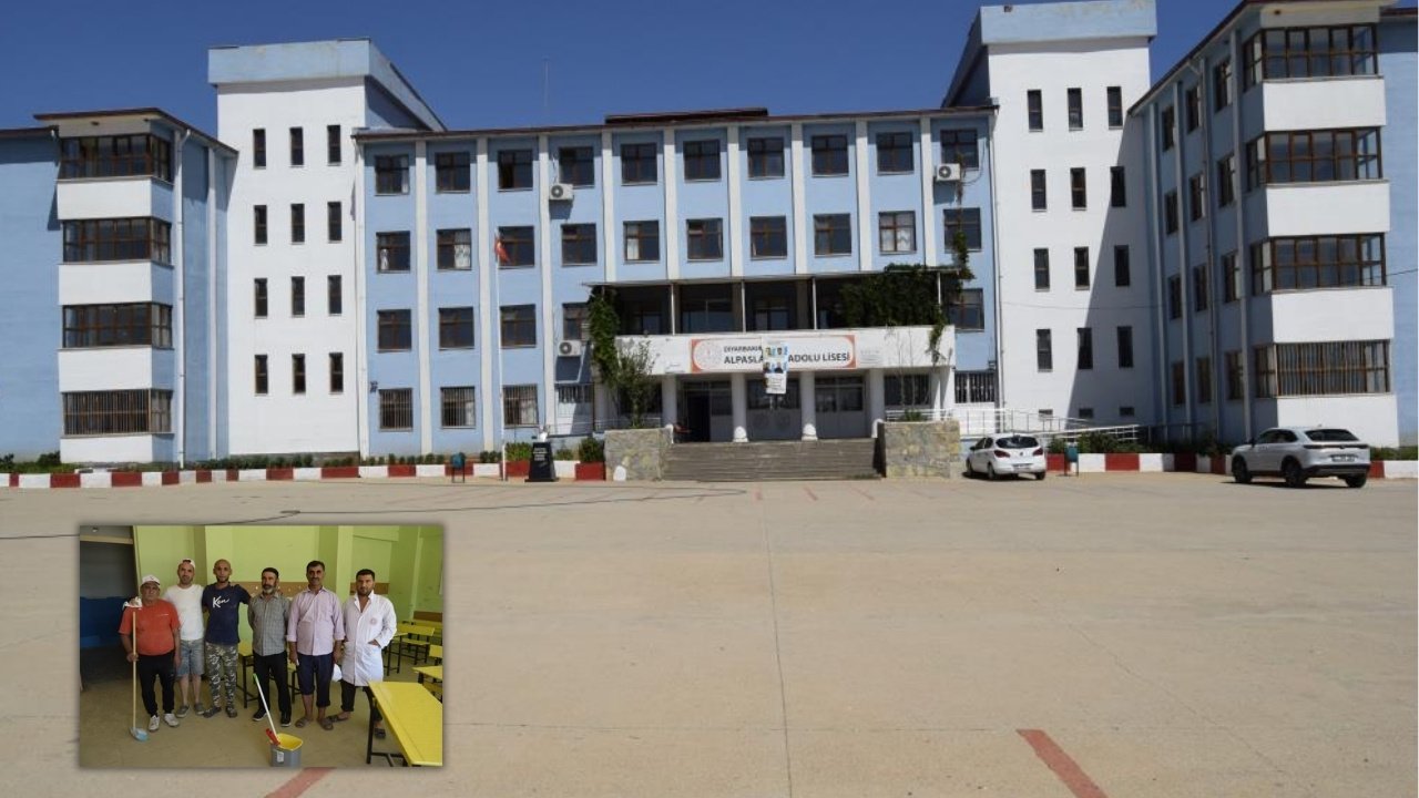 Diyarbakır’da idareciler tatil yerine tadilatı seçti
