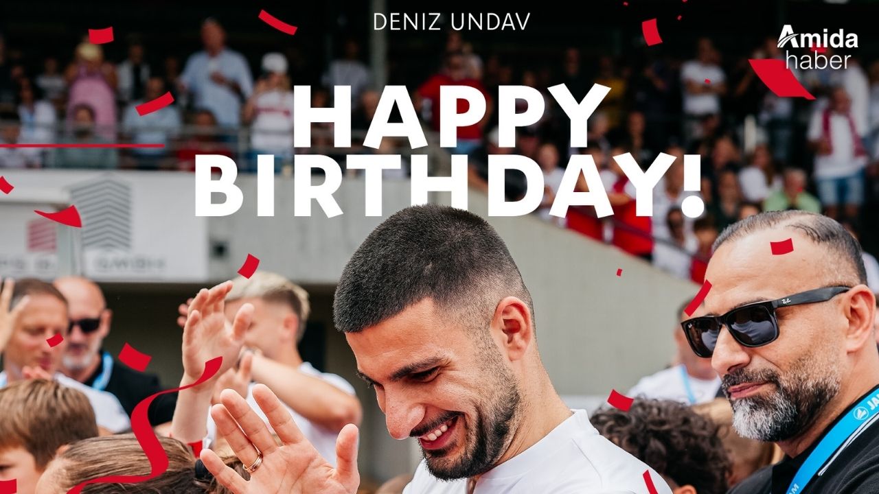 Deniz Undav 29 yaşında: Stuttgart ve Amedspor kutladı