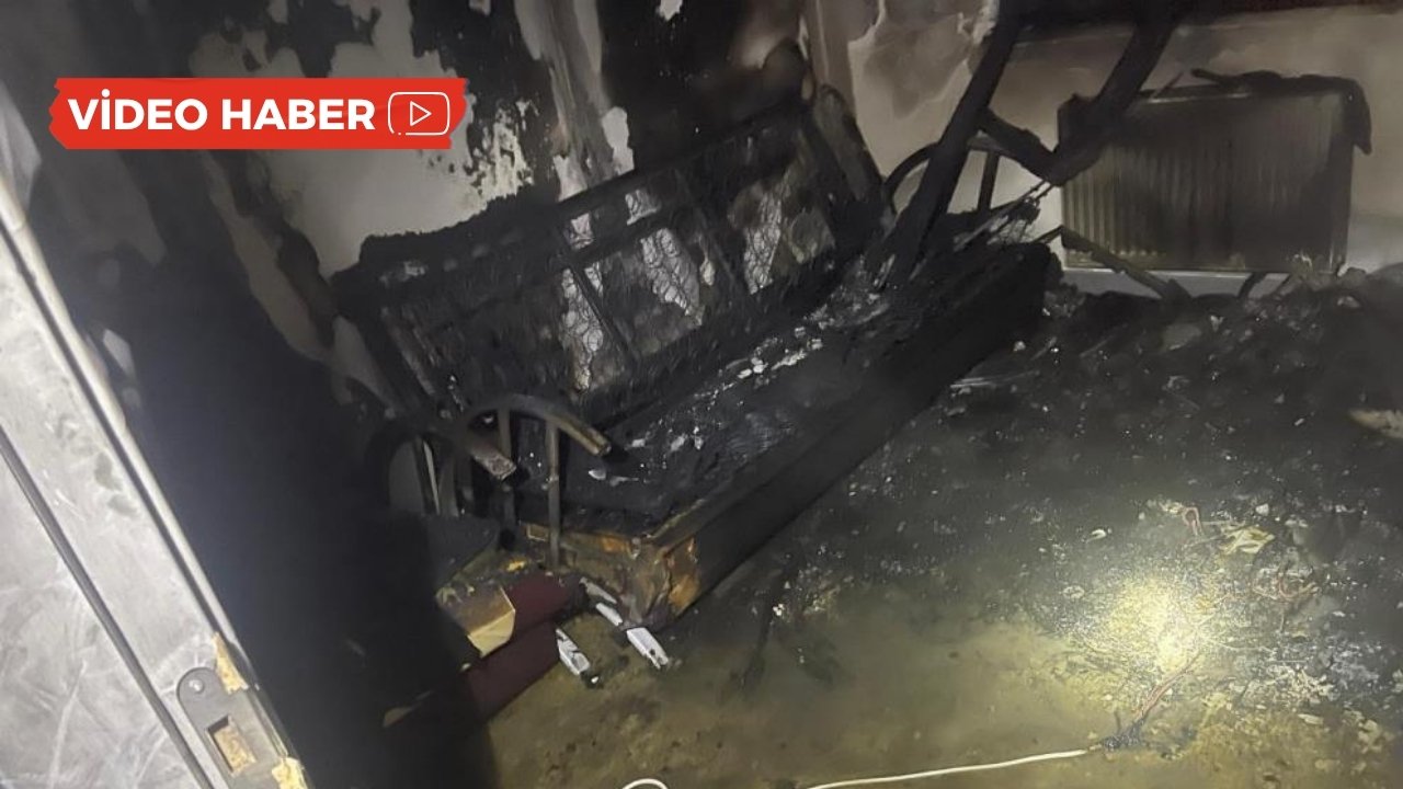 Diyarbakır’da korkutan yangın: Kullanılmaz hale geldi