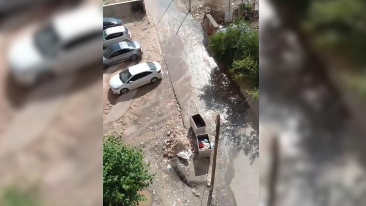 Siirt’te içme suyu hattında patlama: Mahalleyi su götürdü