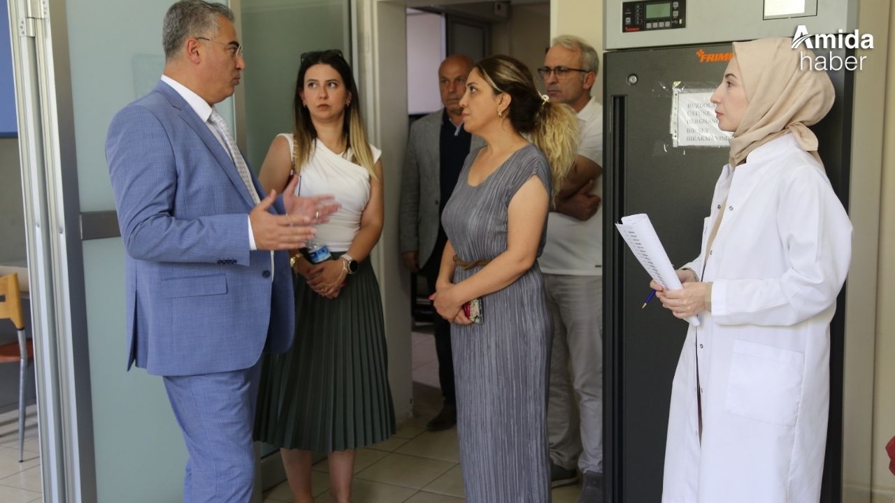Diyarbakır'da sağlık hizmetlerinin nabzı tutuldu