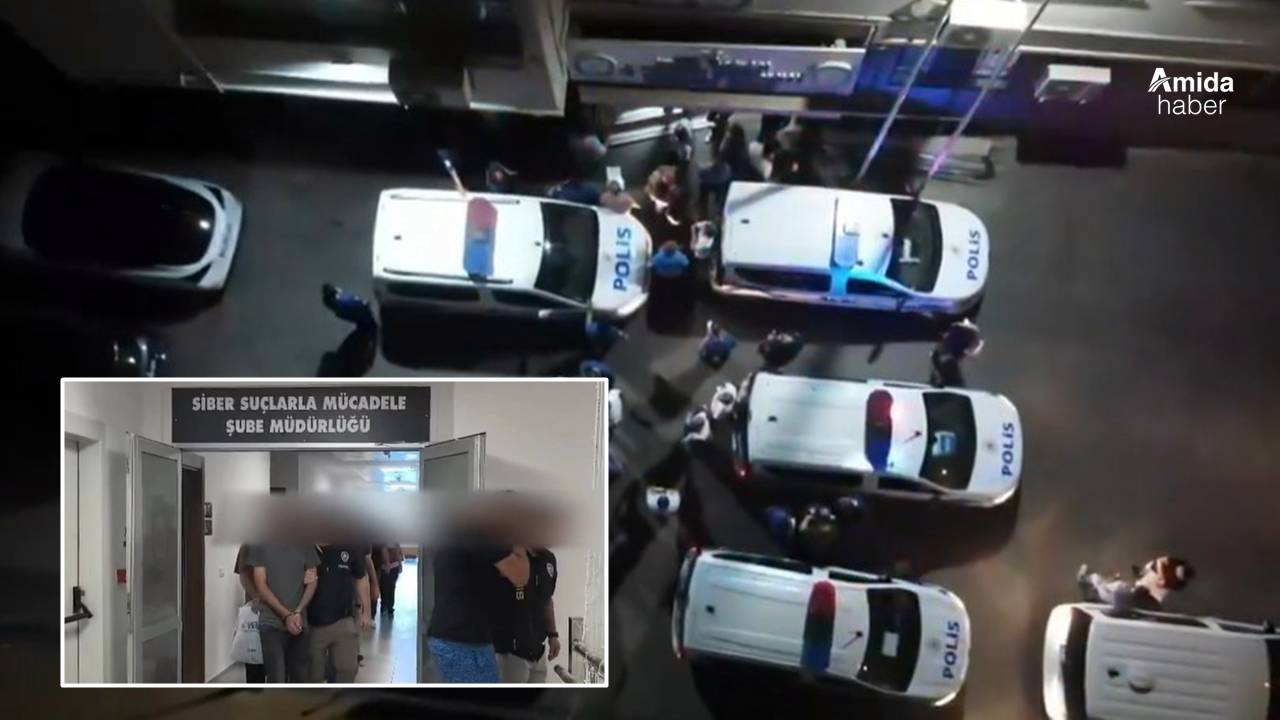 Diyarbakır dahil 36 ilde siber operasyon: 179 kişiye 4 suçtan işlem