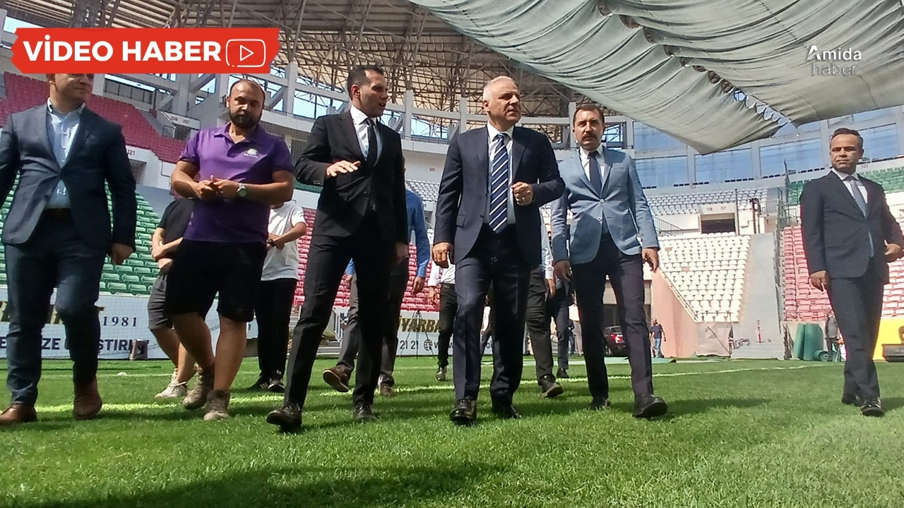 Diyarbakır Valisi müjdeyi verdi: Stat hazır