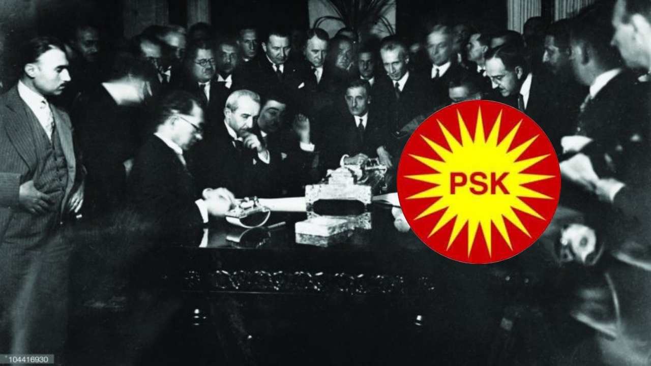 PSK’den ‘Lozan’ çıkışı: Kürtleri köleleştirdi
