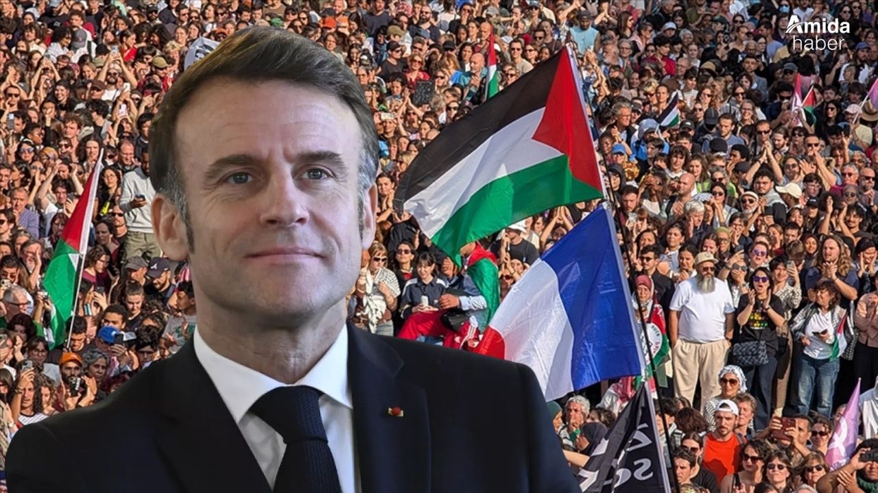 Fransa, Filistin Devleti'ni tanıyacağını duyurdu
