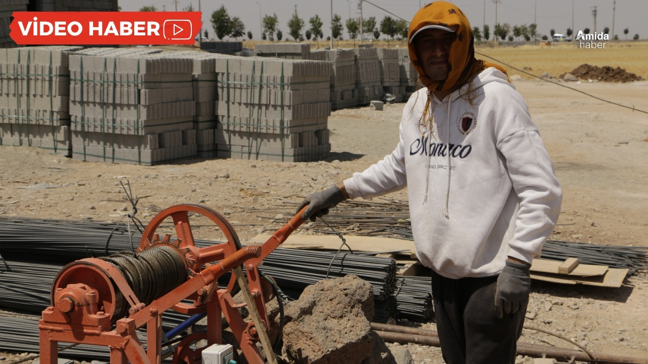 Diyarbakır’daki işçilerin sıcakla mücadelesi: Rica ediyoruz