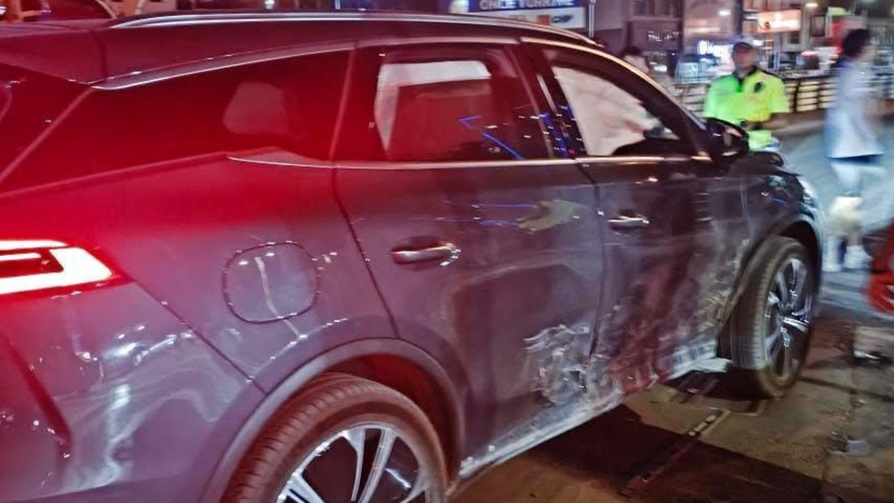 Elazığ’da trafik kazası: 1 kişi yaralandı