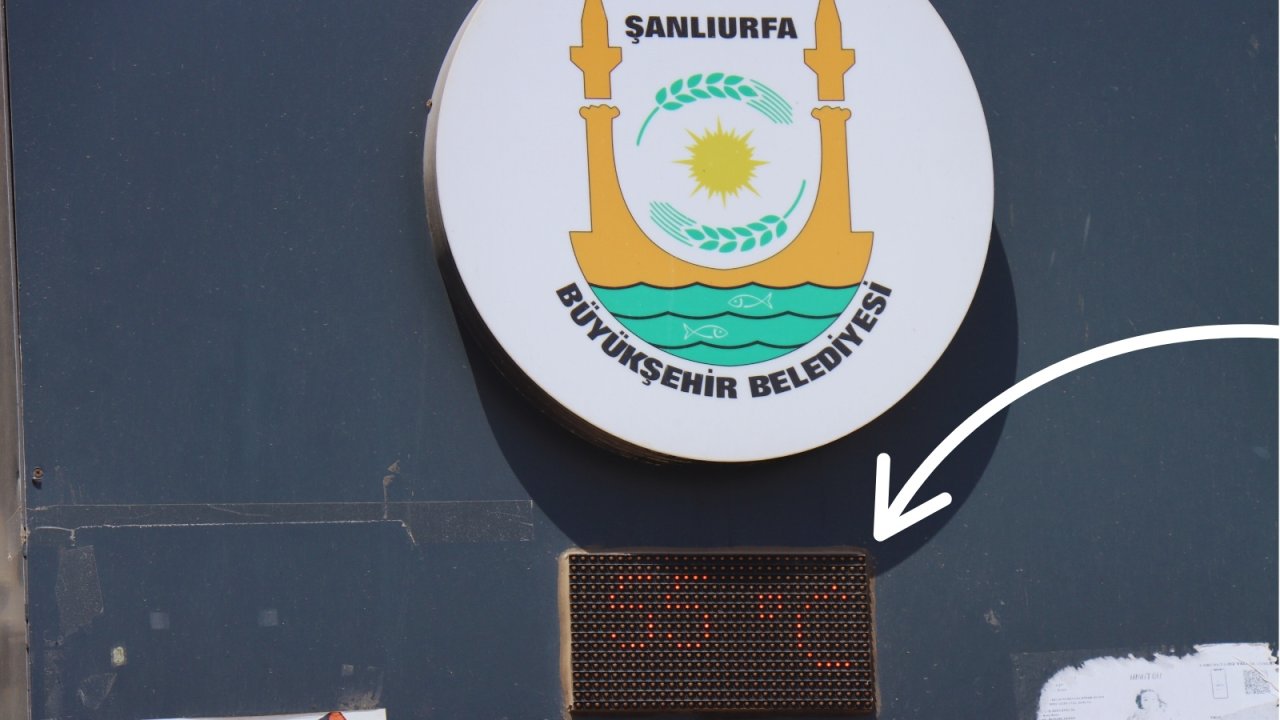Urfa’da termometre 55 dereceyi gördü