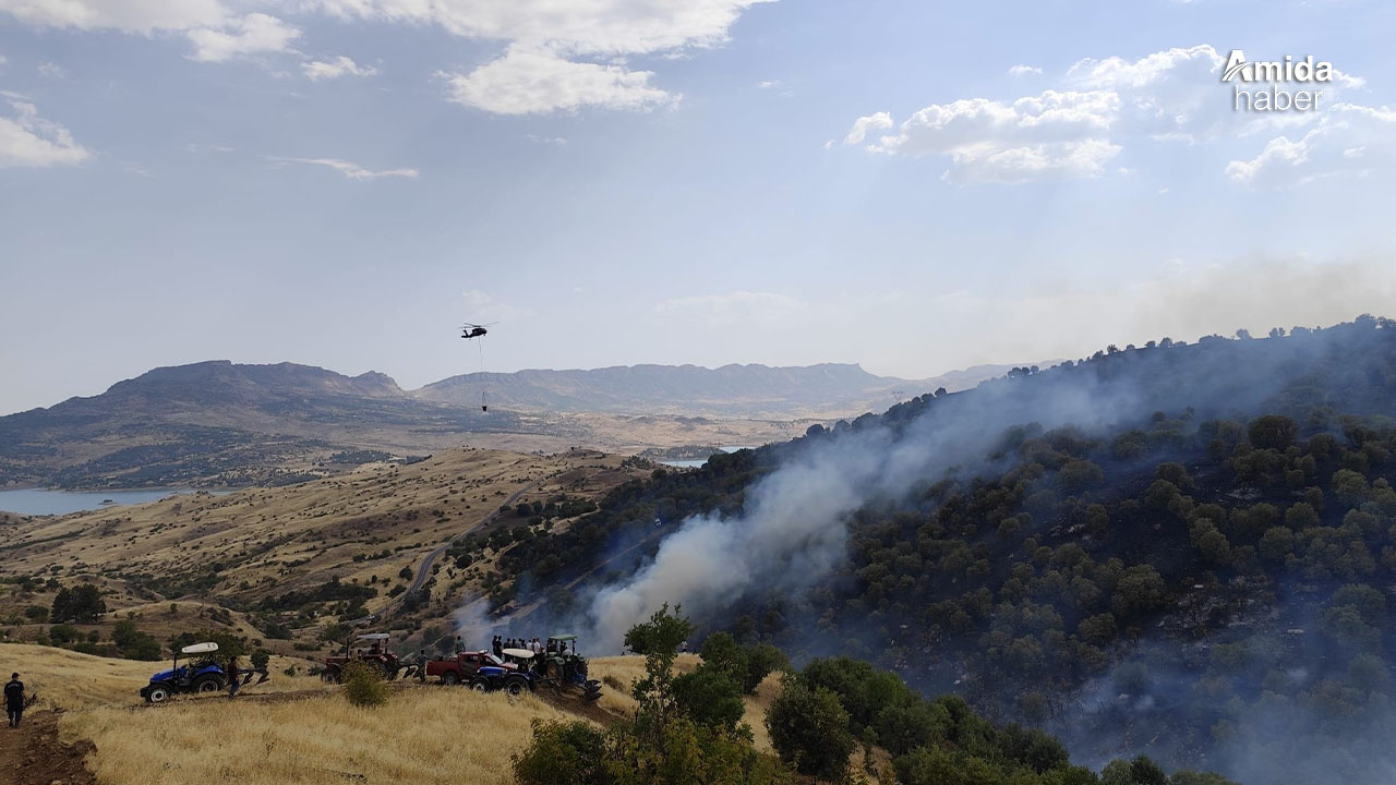 Adıyaman’da alevler yerleşim alanlarına yaklaştı