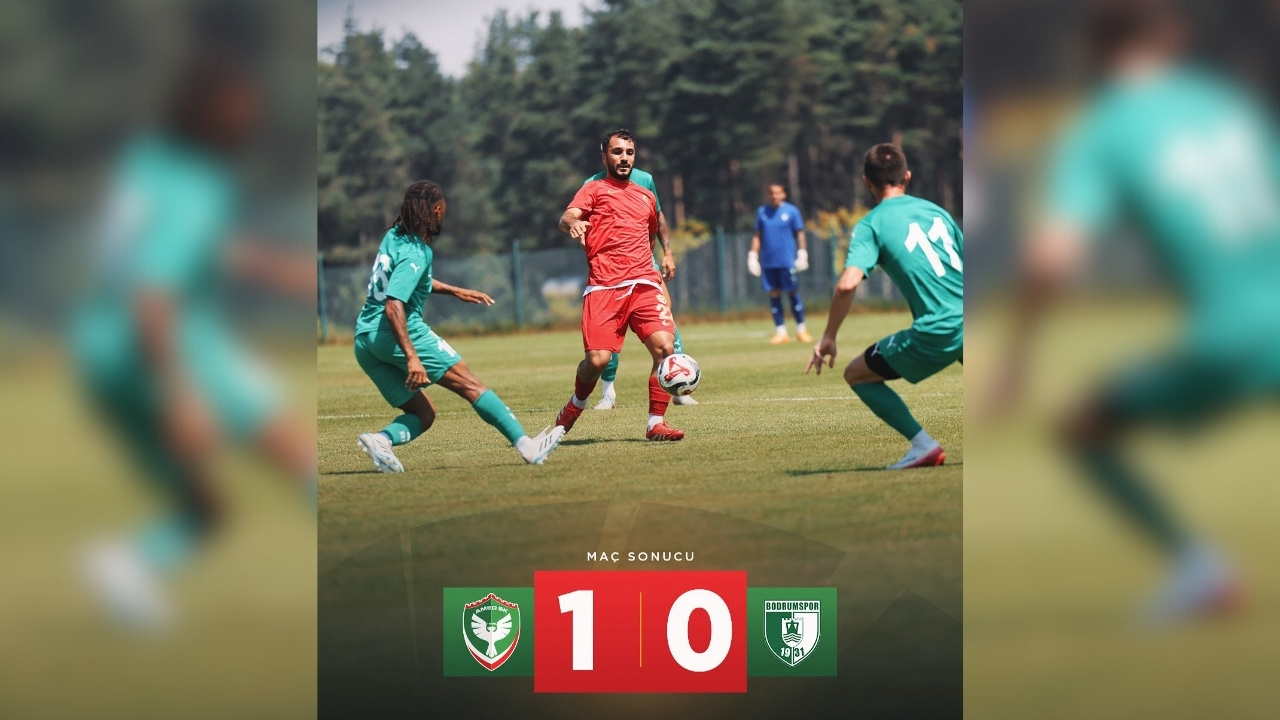 Amedspor tek golle Bodrum’u devirdi