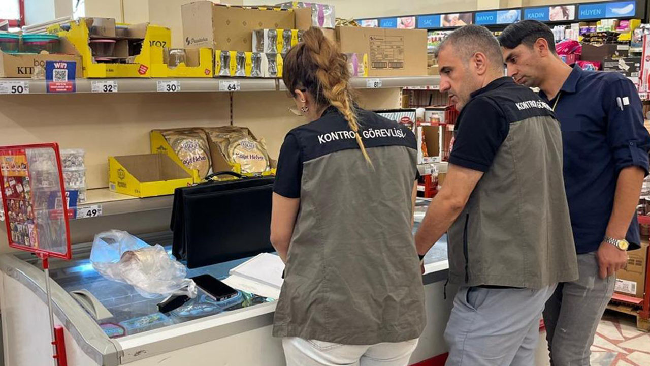 Siirt'teki marketlerde denetim gerçekleşti