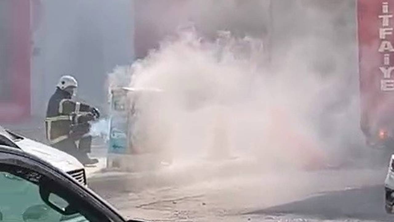 Adıyaman’da trafo alev aldı