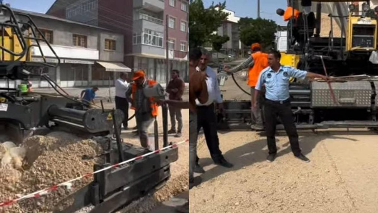 Ağrı’da asfalt çalışmaları devam ediyor