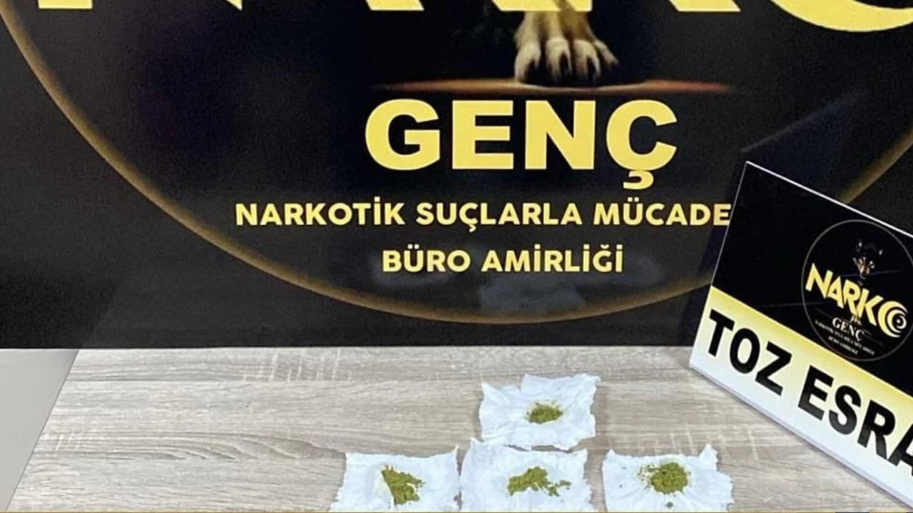 Bingöl’de uyuşturucu madde ele geçirildi