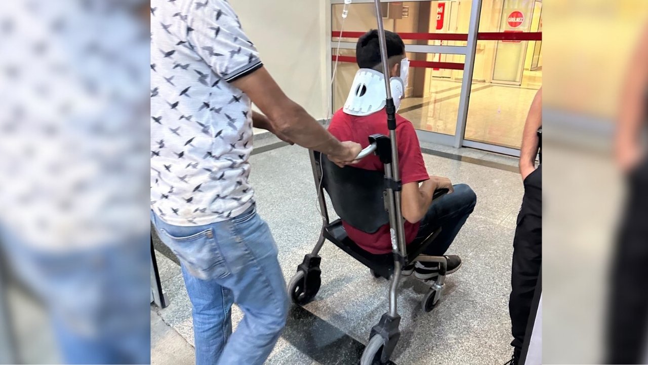 Adıyaman’da saldırıya uğrayan genç hastanelik oldu