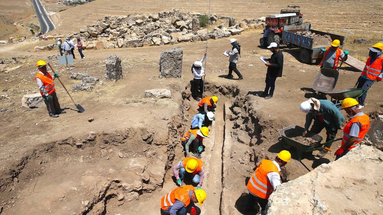 Diyarbakır’da bin 800 yıllık su dağıtım sistemi gün yüzüne çıkarıldı