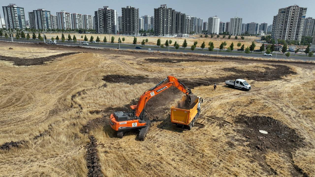 Diyarbakır’da en büyük ekolojik parkın yapımına başlandı