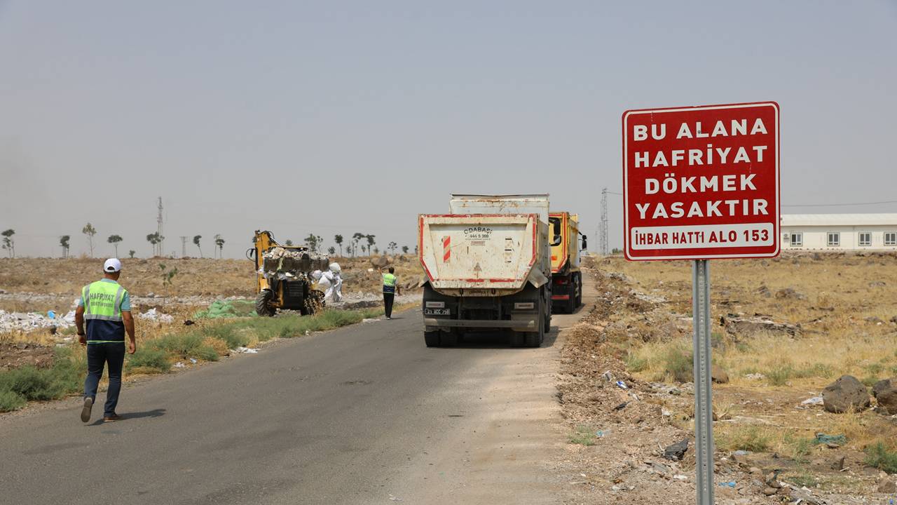 Diyarbakır’da hafriyat ve tıbbı atık denetimi