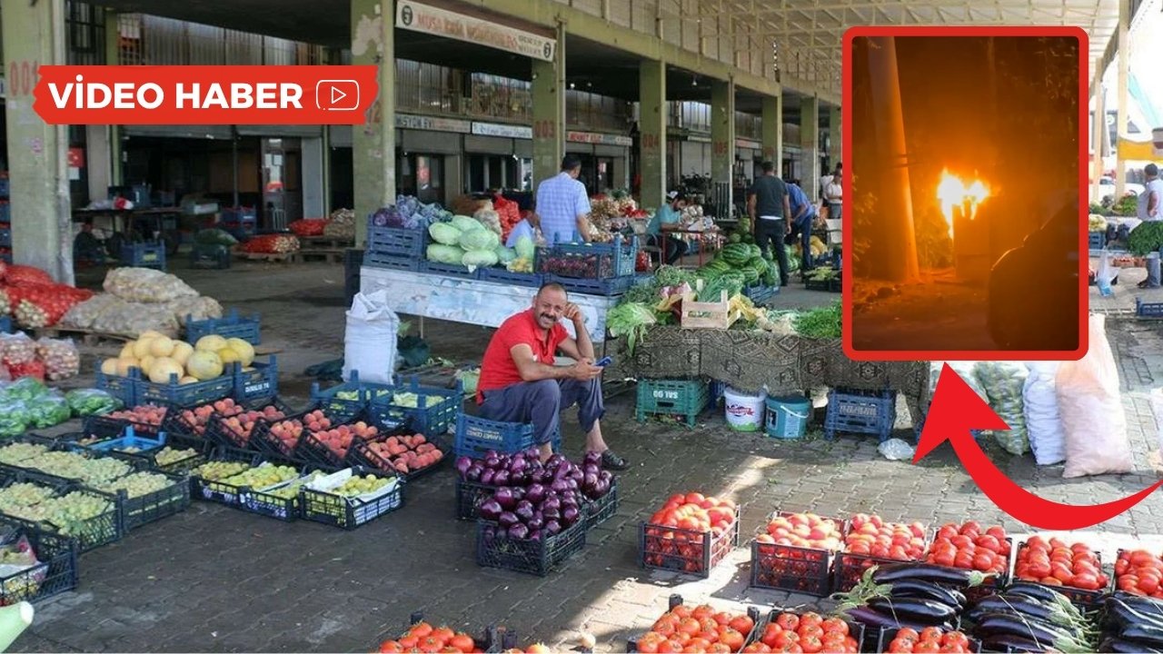 Diyarbakır’da trafo patladı, sebzeler bozuldu: Zarar büyük