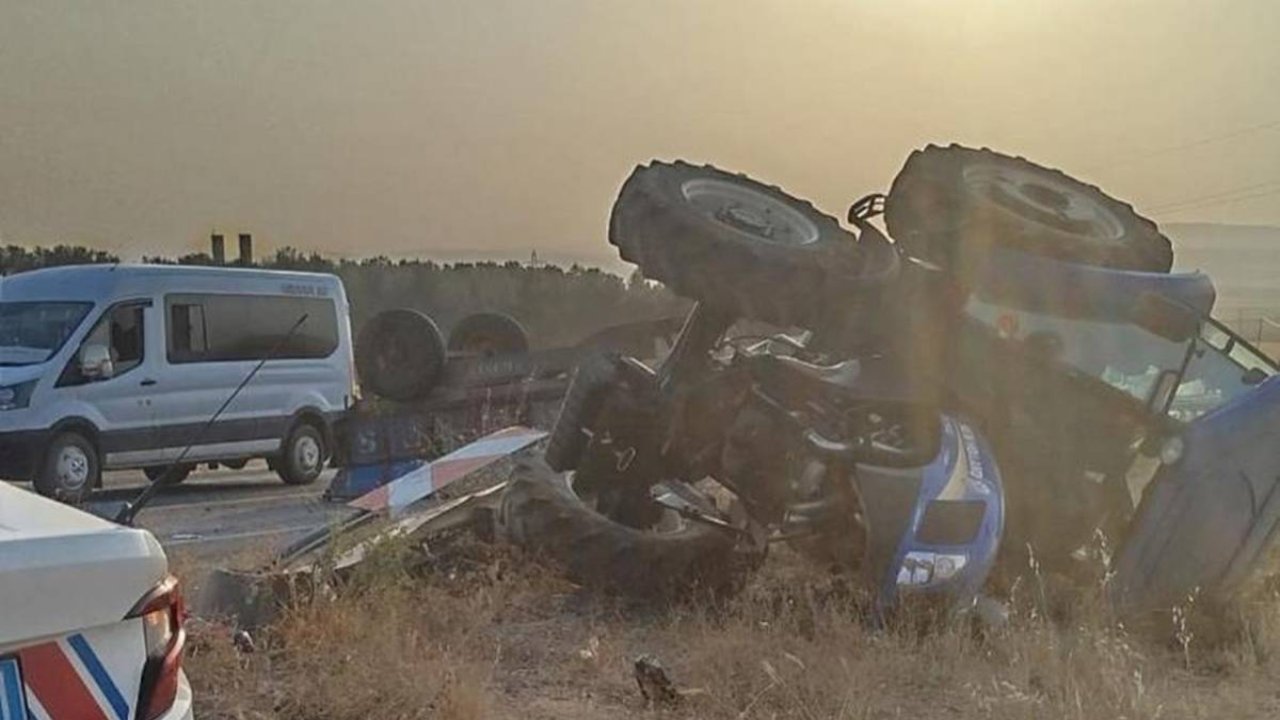 Mardin’de rektör bariyere çarparak devrildi: 3 yaralı
