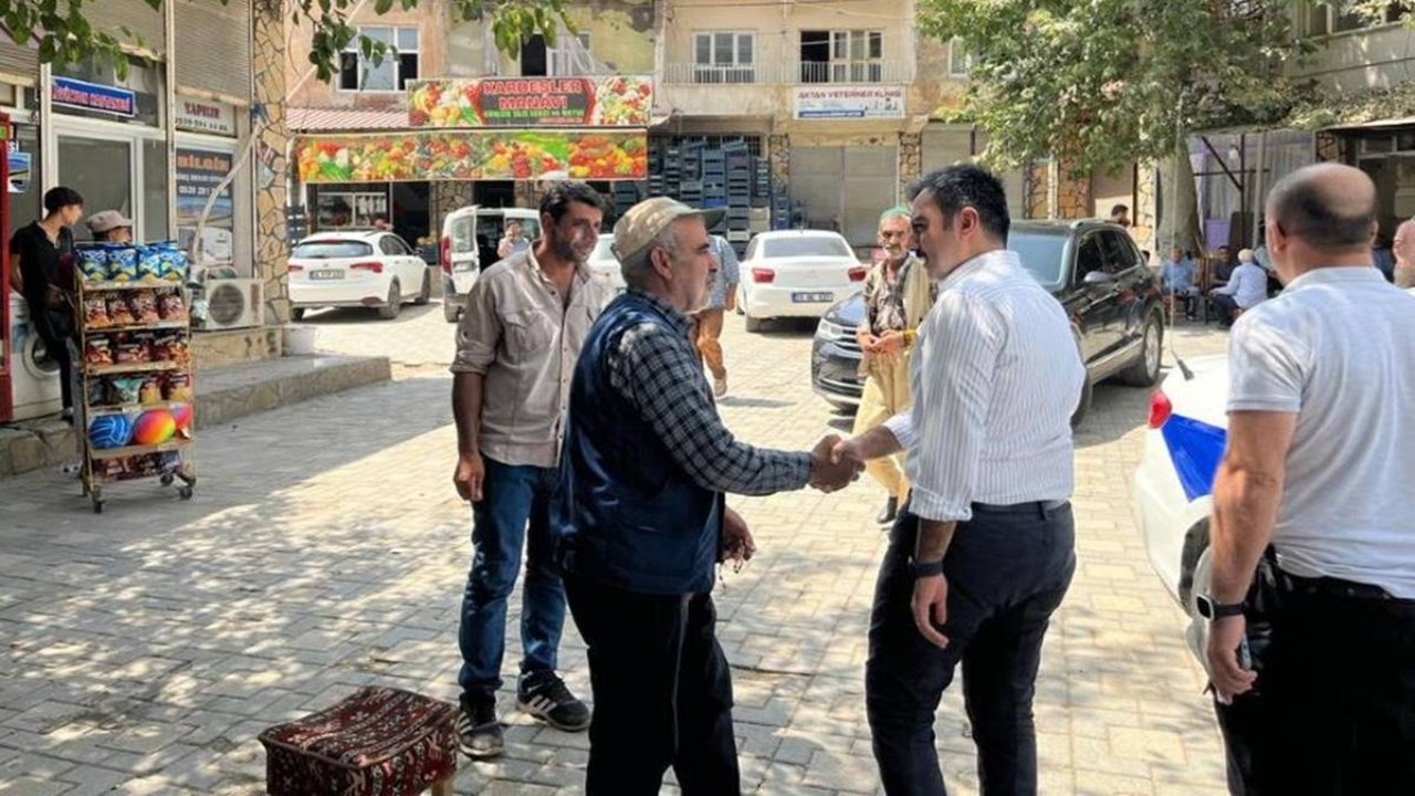 Diyarbakır’da yetkili isimlerden esnaf ziyareti