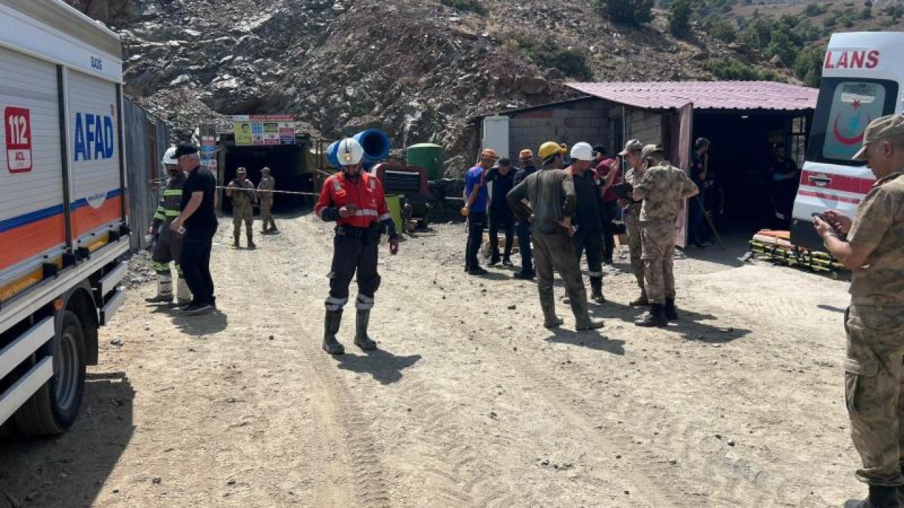Elazığ’da göçük altında kalan işçi hayatını kaybetti