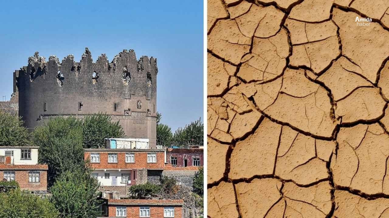 Kuraklık tehlikesi büyüyor: Diyarbakır ilk üçte