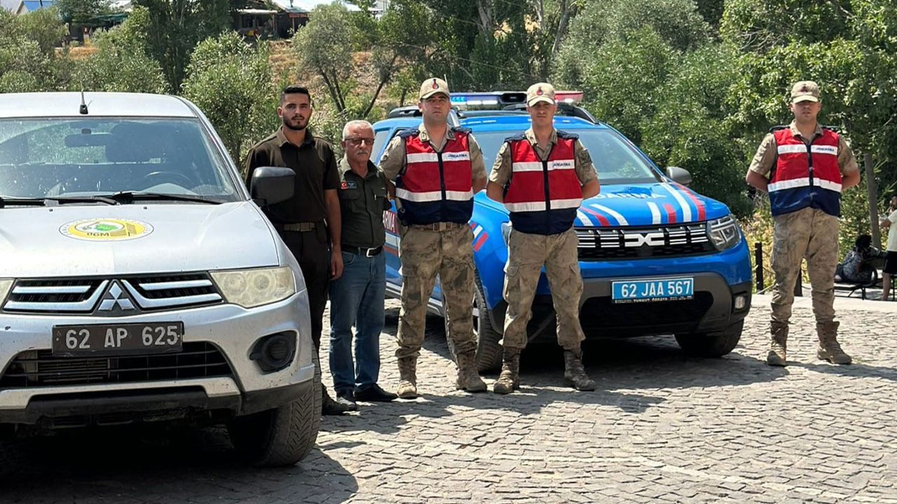 Tunceli’de jandarma ekiplerinden anonslu uyarı