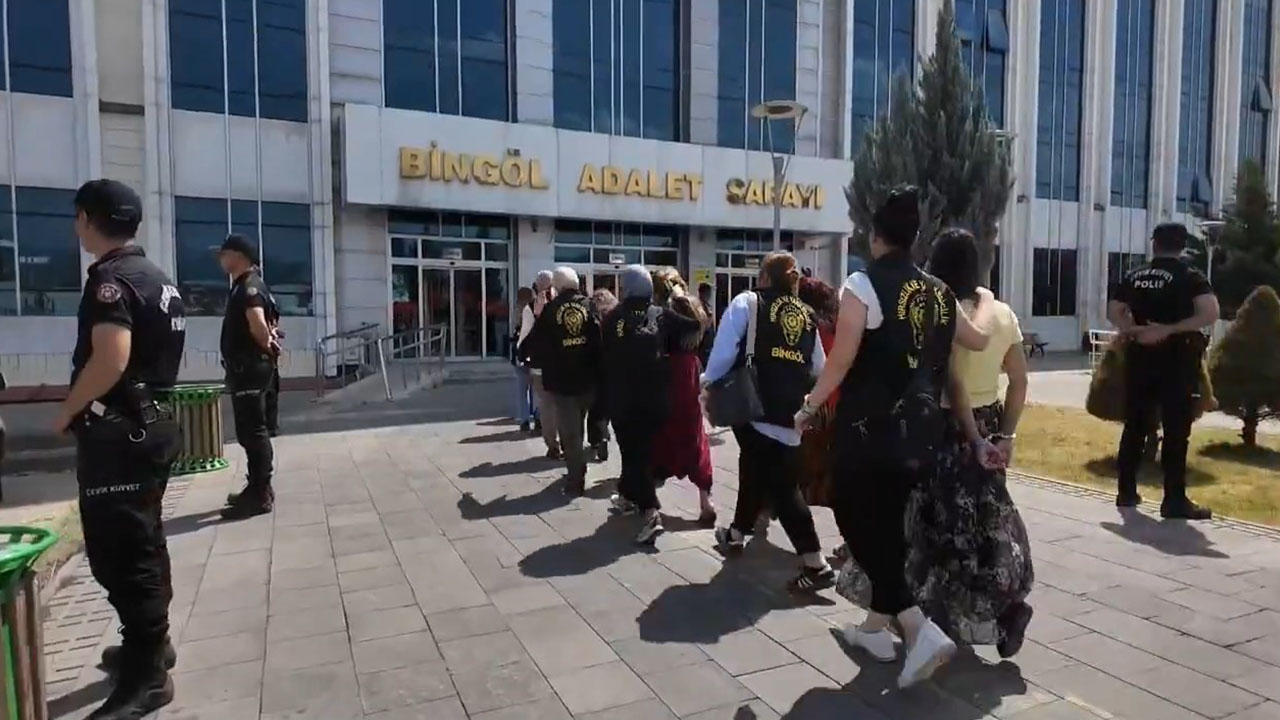 Bingöl'de hırsızlık operasyonu: 10 şüpheliye gözaltı