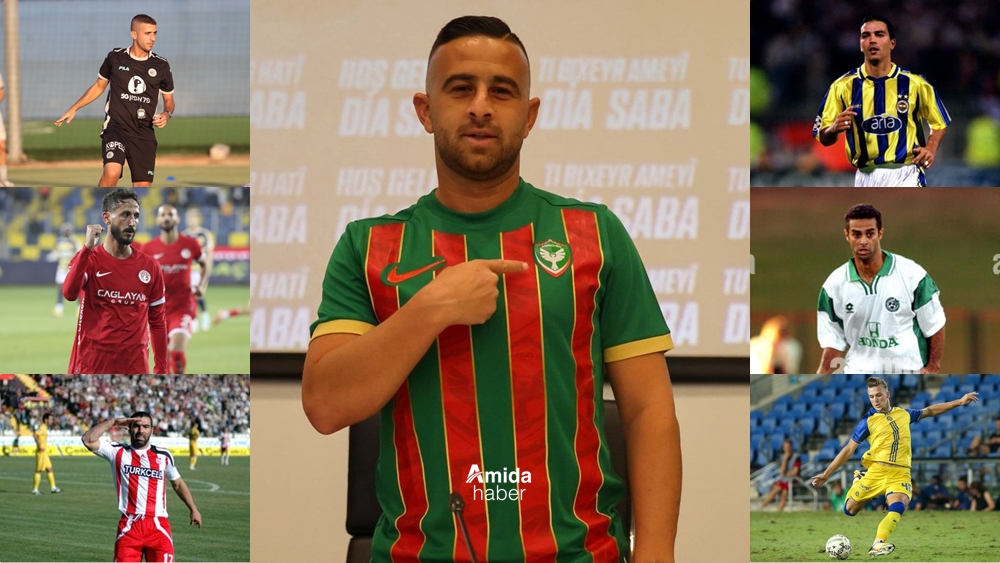Dia Saba Amedspor'da: Türkiye liglerindeki 9 İsrailli futbolcu