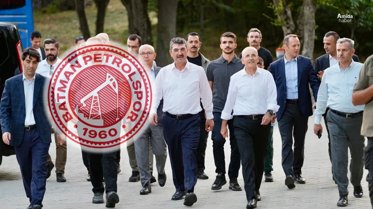Mehmet Şimşek’ten Batman Petrolspor’a sürpriz ziyaret