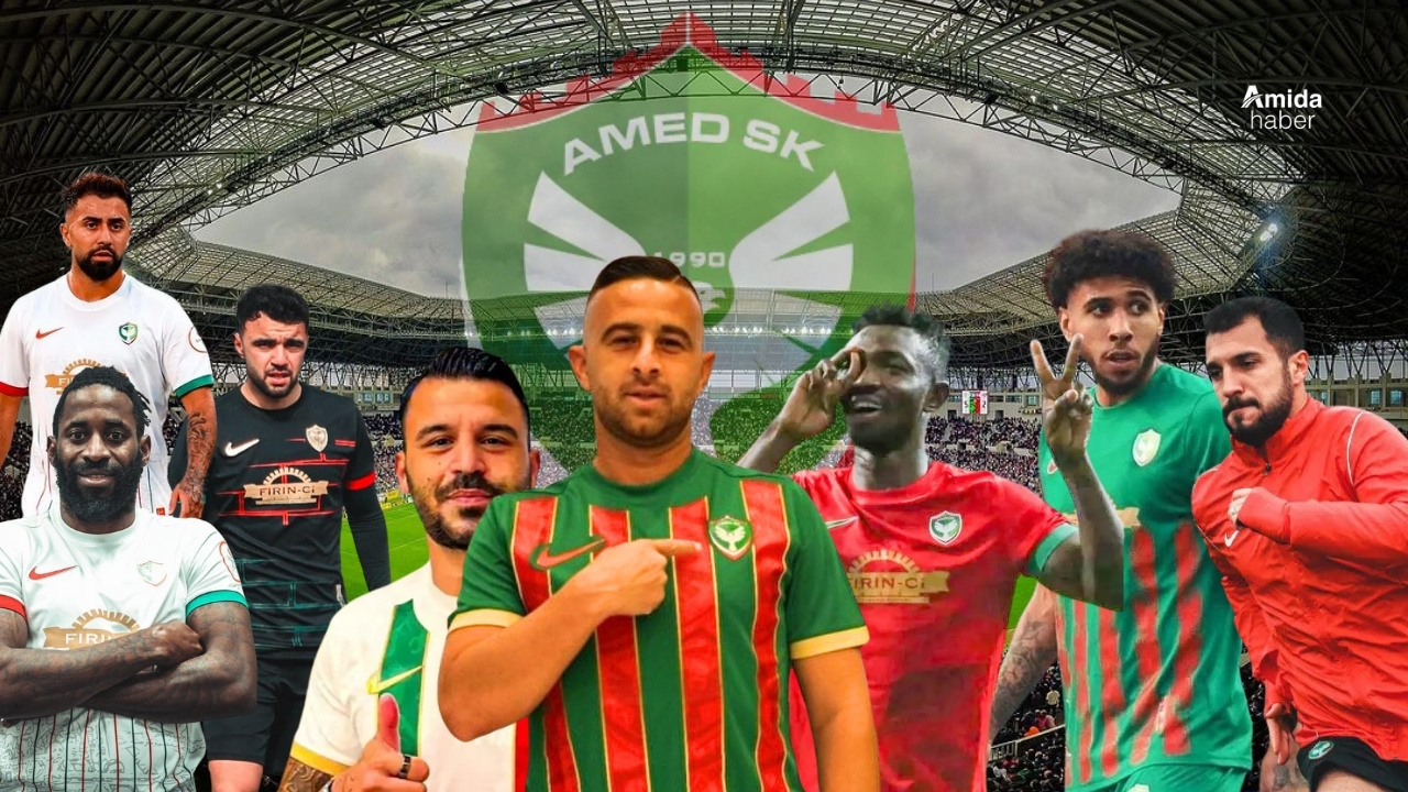 Amedspor’da orta saha doldu taştı, forvet hala yok!