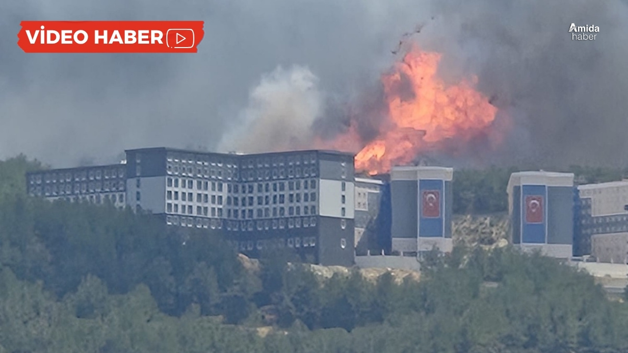 Çanakkale’de yangın: Yerleşim yerlerine sıçradı