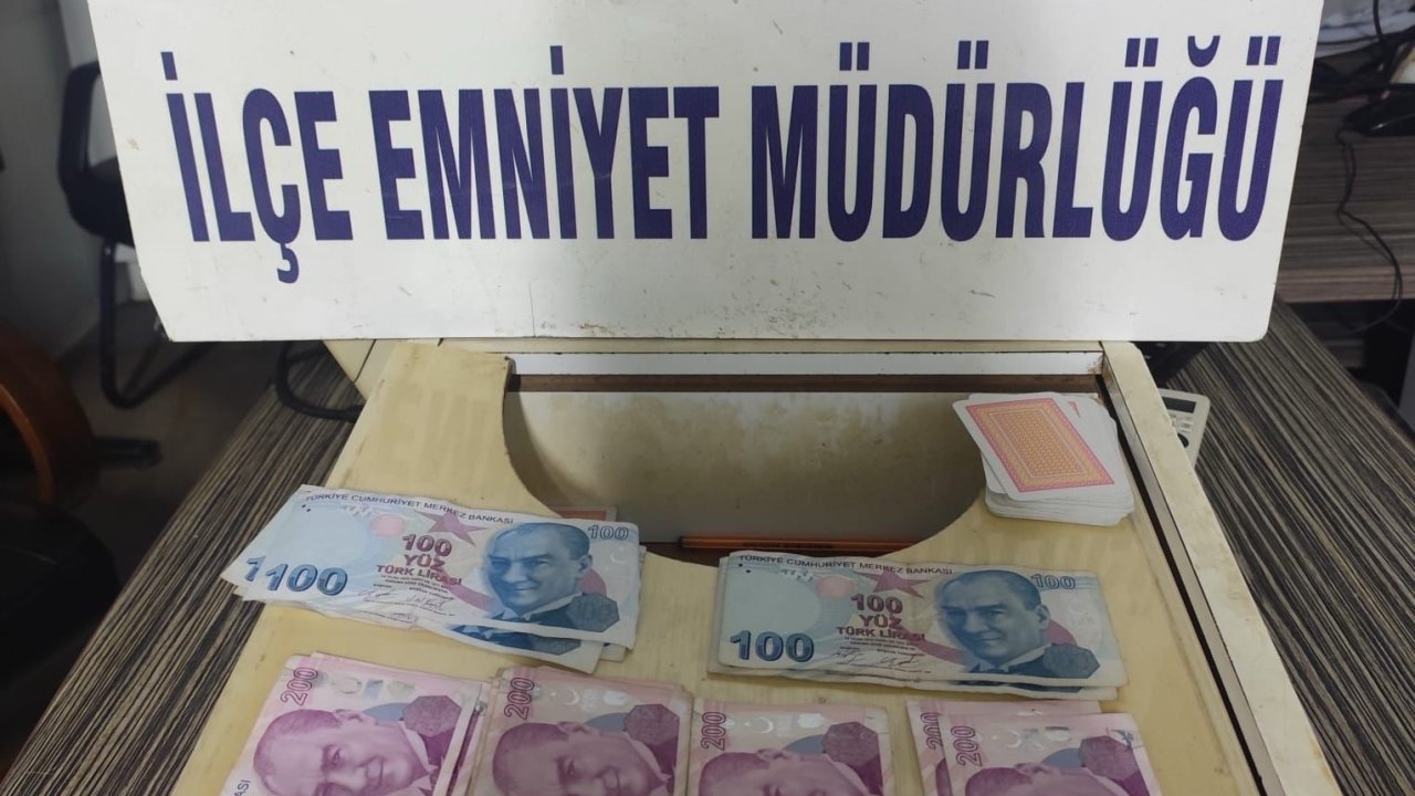 Hatay’da kumar operasyonu: Suçüstü yakalandılar