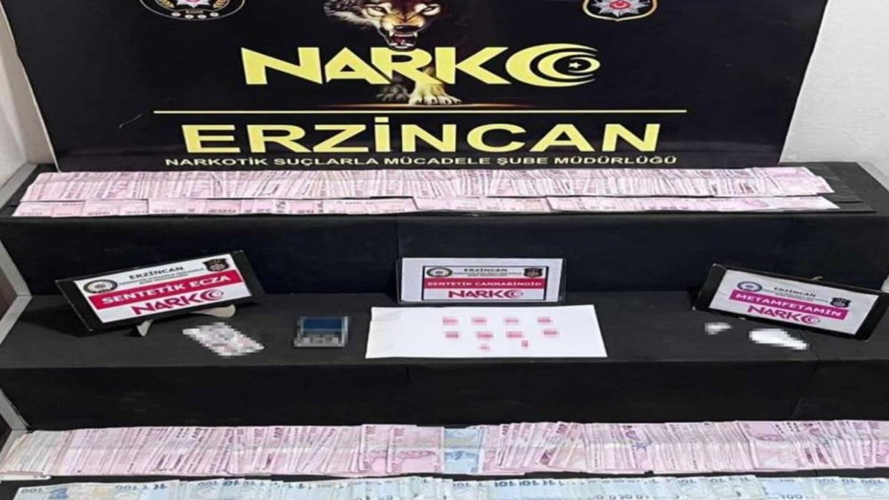 Erzincan’da 2 uyuşturucu taciri yakalandı