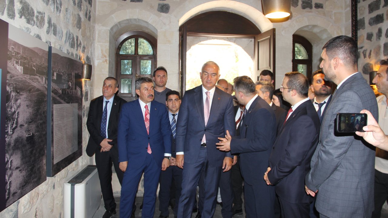 Kültür ve Turizm Bakanı Ersoy Cizre’de incelemeler yaptı