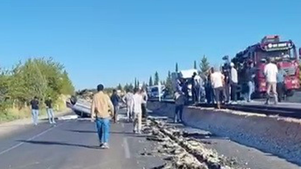 Adıyaman’da iki otomobil çarpıştı: 2 yaralı