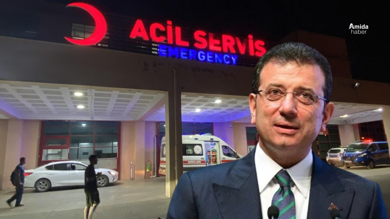 Beli ağrıyan İmamoğlu hastaneye kaldırıldı