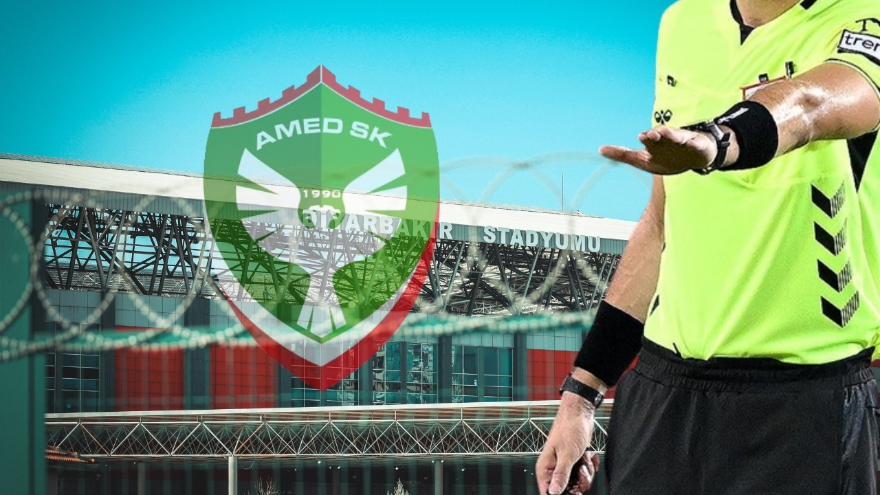 Amedspor-Erzurum maçının hakemi belli oldu: Taraftardan tepki