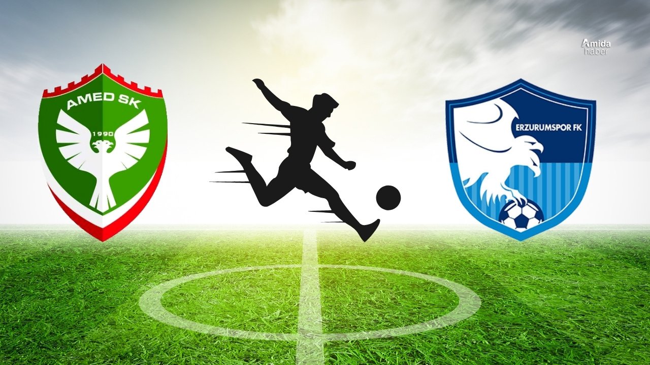 Amedspor - Erzurumspor maçı saat kaçta hangi kanalda?