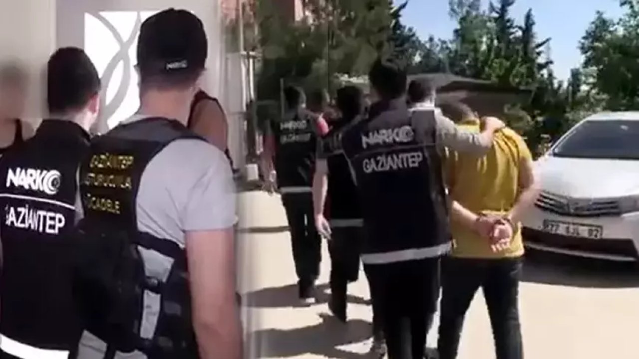 Gaziantep’te uyuşturucu şebekesine darbe: 11 gözaltı