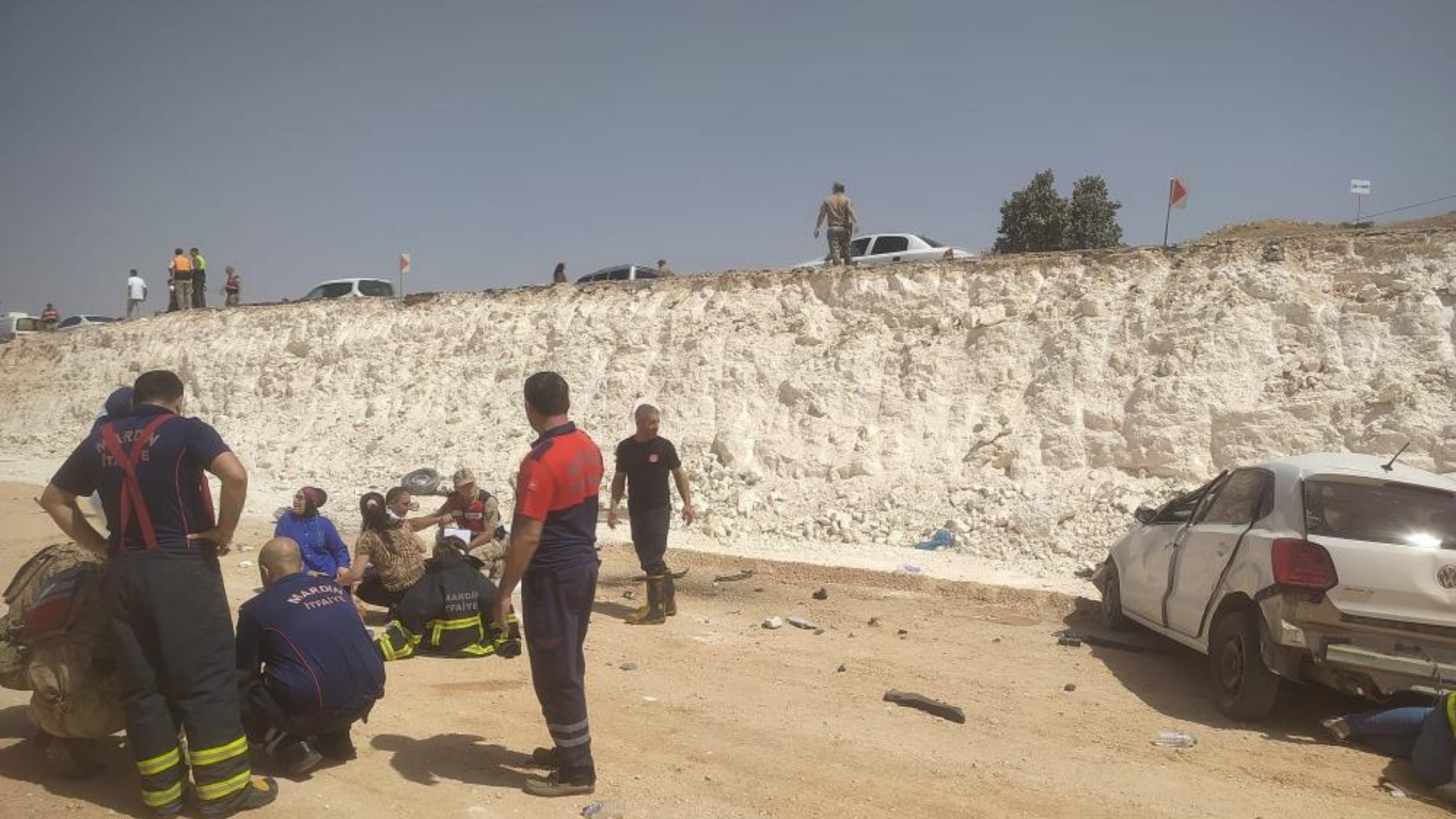 Mardin’de korkunç kaza: Ölü ve yaralılar var