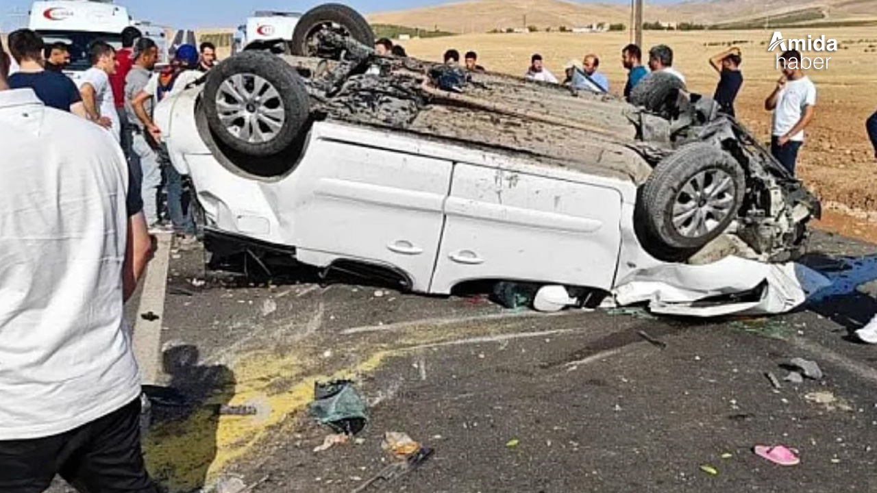 Siirt’te araç takla attı: 2'si çocuk 6 yaralı