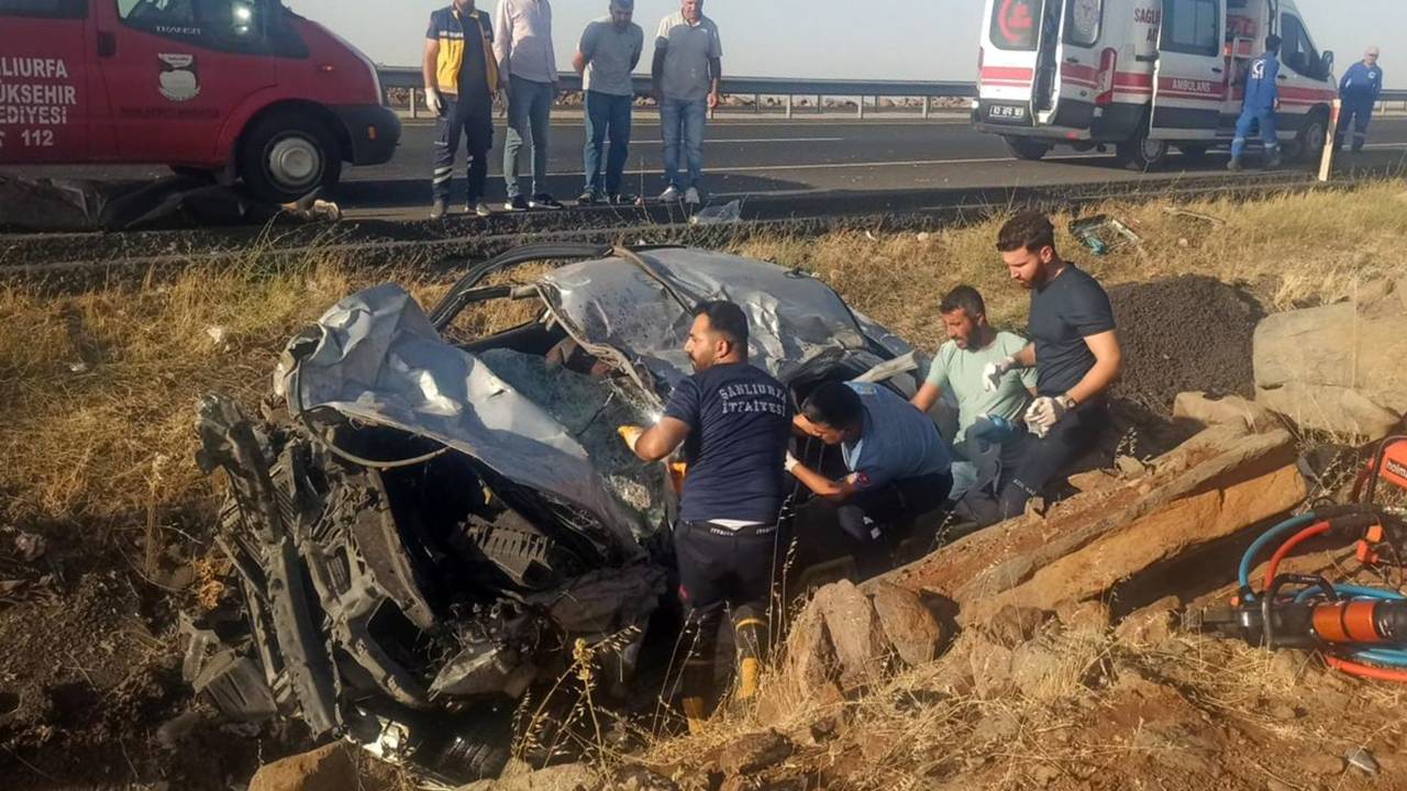 Siverek’te feci kaza: 2 ölü, 3 yaralı