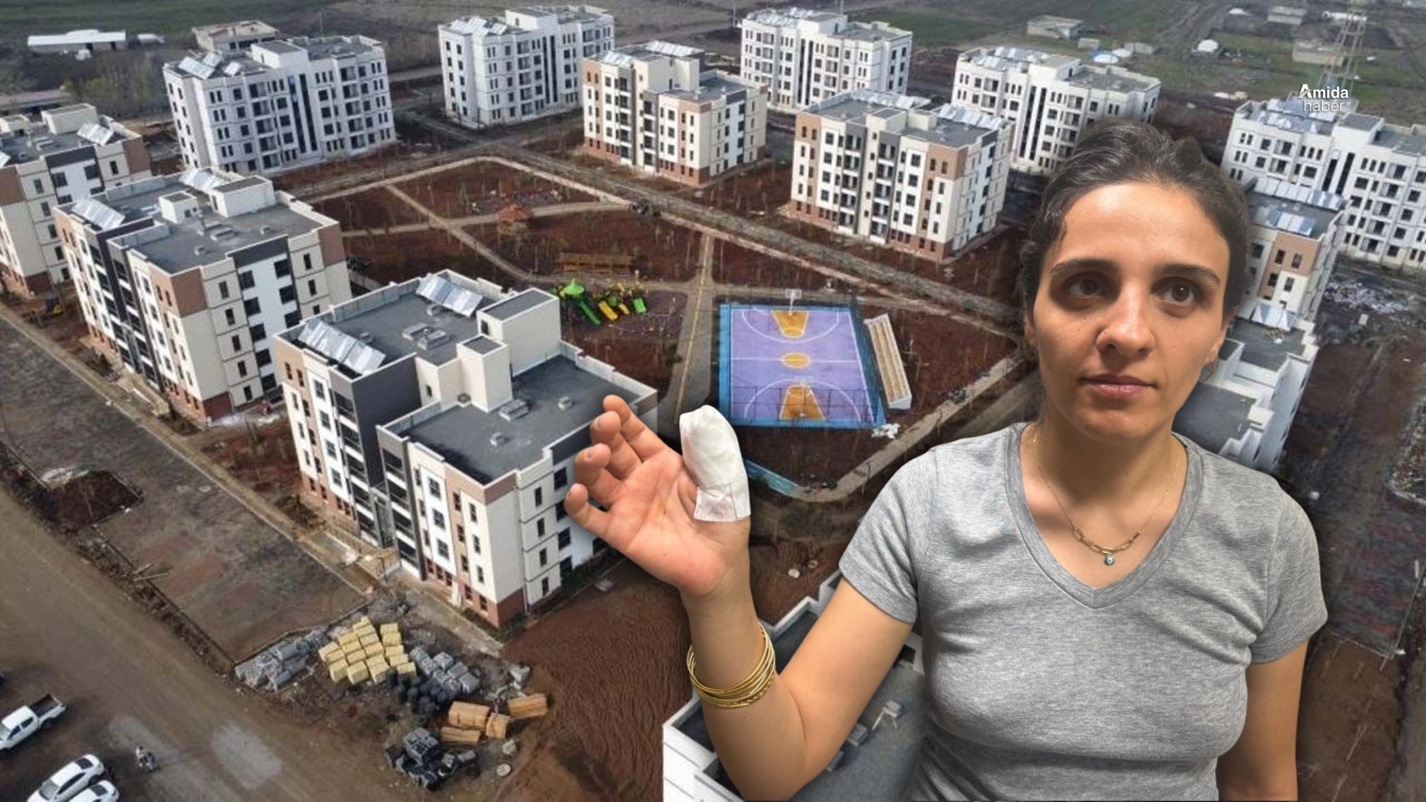 Diyarbakır'da duş alan kadın ölümden döndü