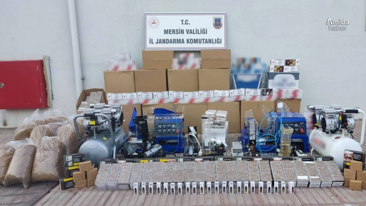 Mersin'de kaçakçılık operasyonu: 6 kişi gözaltına alındı