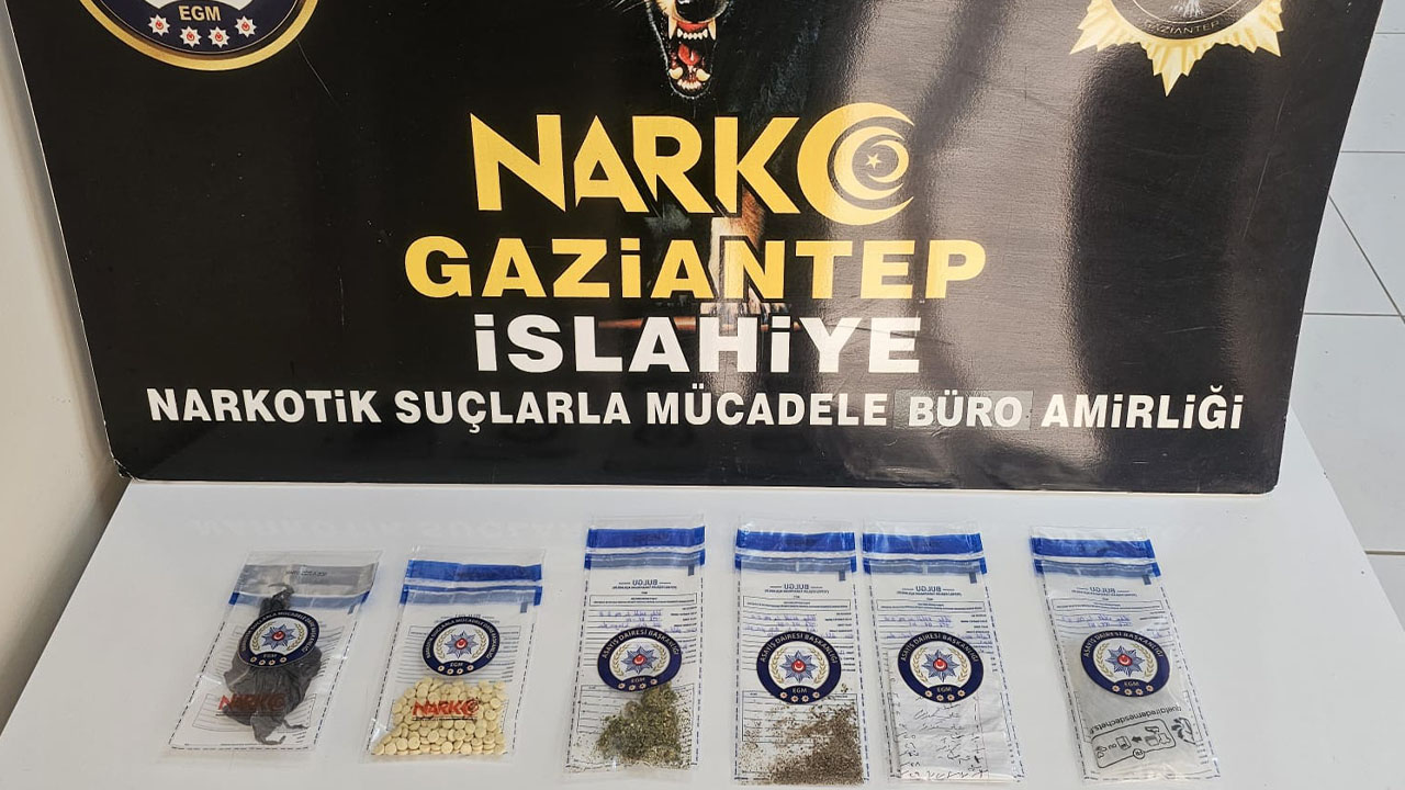 Gaziantep'te uyuşturucu operasyonu: 4 tutuklama